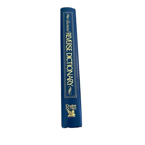 Illustrated Reverse Dictionary Readers Digest 1990 Hardcover Book - Picture 3 of 13